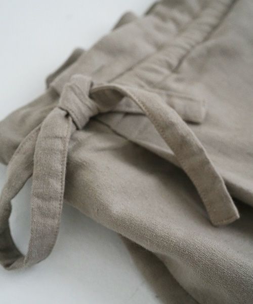 Mochi / home&miles.モチ / ホーム＆マイルズ.wrap pants [greige]