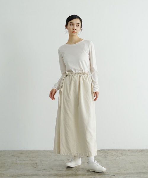 Mochi / home&miles.モチ / ホーム＆マイルズ.wrap pants [off white・]