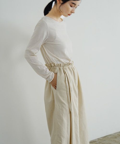 Mochi / home&miles.モチ / ホーム＆マイルズ.wrap pants [off white・]