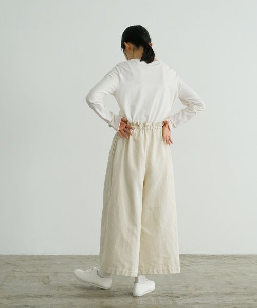Mochi / home&miles.モチ / ホーム＆マイルズ.wrap pants [off white・]