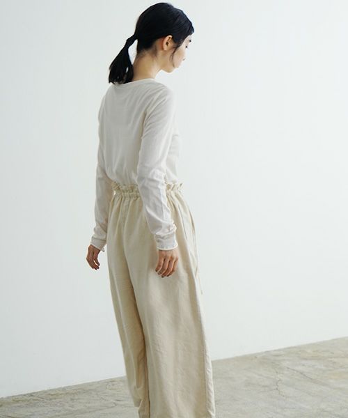 Mochi / home&miles.モチ / ホーム＆マイルズ.wrap pants [off white・]