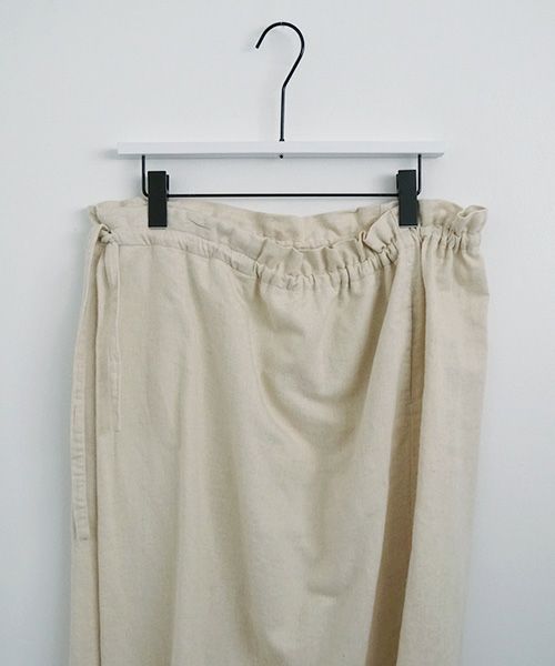 Mochi / home&miles.モチ / ホーム＆マイルズ.wrap pants [off white・]