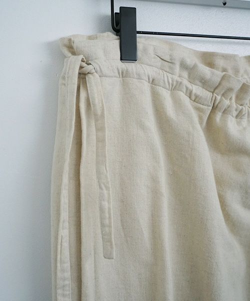 Mochi / home&miles.モチ / ホーム＆マイルズ.wrap pants [off white・]