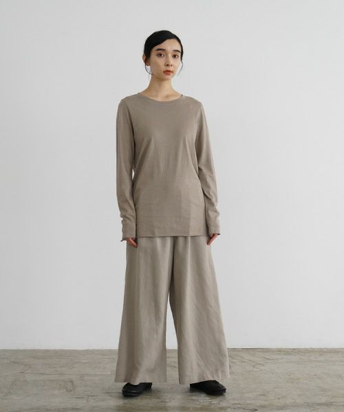 Mochi / home&miles.モチ / ホーム＆マイルズ.cotton cashmere cut&saw [greige]