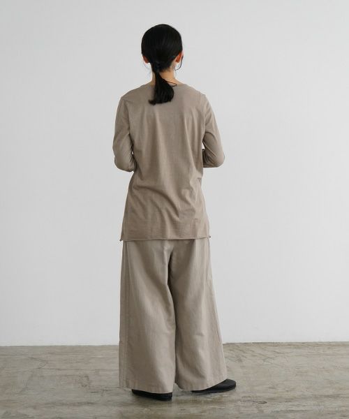 Mochi / home&miles.モチ / ホーム＆マイルズ.cotton cashmere cut&saw [greige]