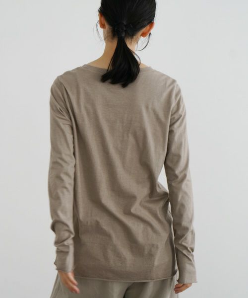 Mochi / home&miles.モチ / ホーム＆マイルズ.cotton cashmere cut&saw [greige]