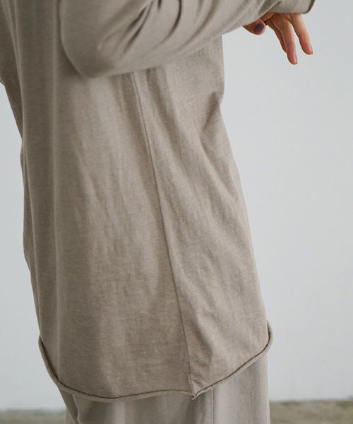 Mochi / home&miles.モチ / ホーム＆マイルズ.cotton cashmere cut&saw [greige]