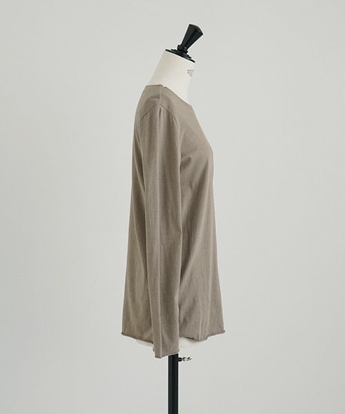 Mochi / home&miles.モチ / ホーム＆マイルズ.cotton cashmere cut&saw [greige]