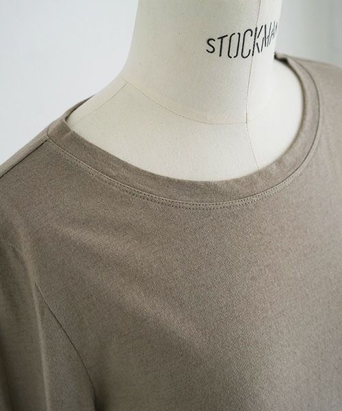 Mochi / home&miles.モチ / ホーム＆マイルズ.cotton cashmere cut&saw [greige]