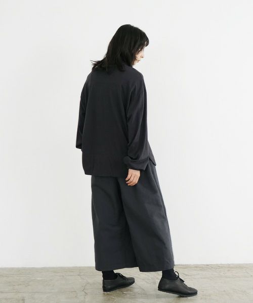 Mochi / home&miles.モチ / ホーム＆マイルズ.cotton cashmere turtleneck [sumi]