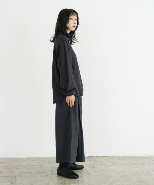 Mochi / home&miles.モチ / ホーム＆マイルズ.cotton cashmere turtleneck [sumi]