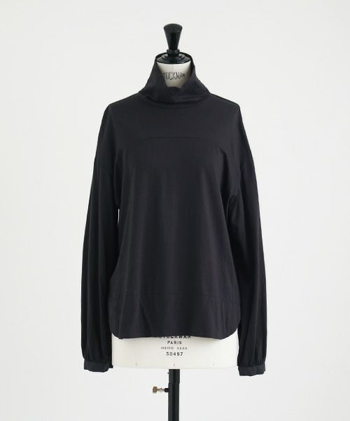 Mochi / home&miles.モチ / ホーム＆マイルズ.cotton cashmere turtleneck [sumi]