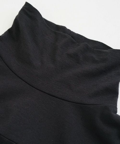 Mochi / home&miles.モチ / ホーム＆マイルズ.cotton cashmere turtleneck [sumi]