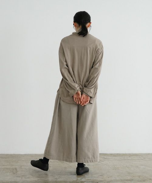 Mochi / home&miles.モチ / ホーム＆マイルズ.cotton cashmere turtleneck [greige]