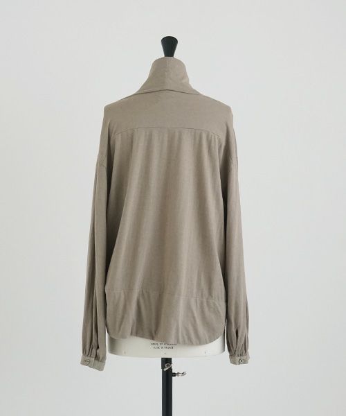 Mochi / home&miles.モチ / ホーム＆マイルズ.cotton cashmere turtleneck [greige]