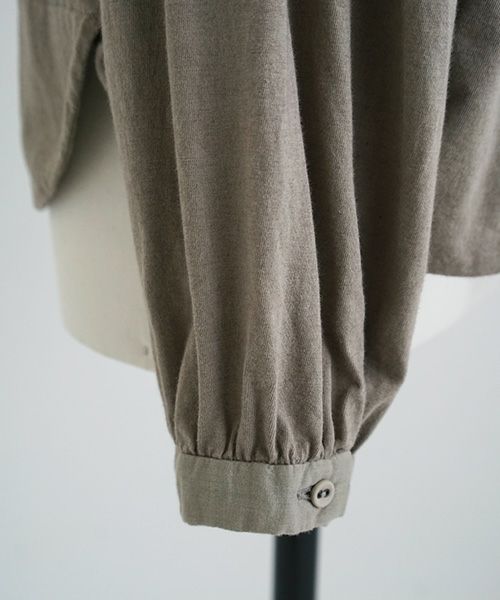Mochi / home&miles.モチ / ホーム＆マイルズ.cotton cashmere turtleneck [greige]