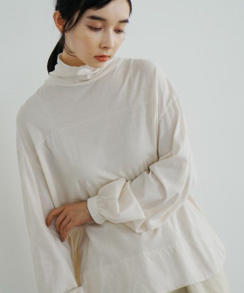 Mochi / home&miles.モチ / ホーム＆マイルズ.cotton cashmere turtleneck [off white/・1,2]