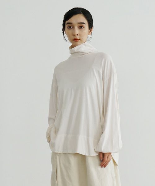 Mochi / home&miles.モチ / ホーム＆マイルズ.cotton cashmere turtleneck [off white/・1,2]