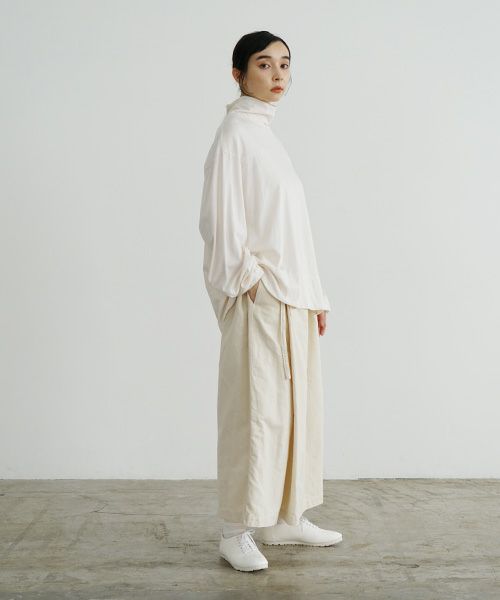 Mochi / home&miles.モチ / ホーム＆マイルズ.cotton cashmere turtleneck [off white/・1,2]