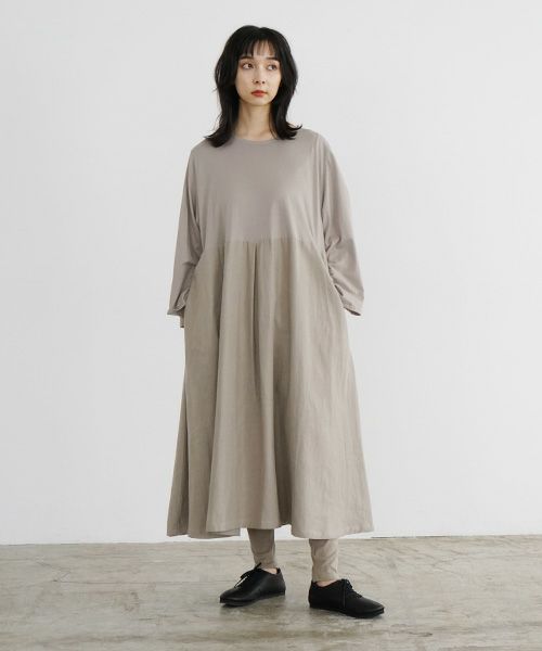 Mochi / home&miles.モチ / ホーム＆マイルズ.cotton cashmere leggings [greige・2]