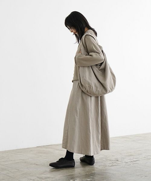 Mochi / home&miles.モチ / ホーム＆マイルズ.oblong bag [greige]