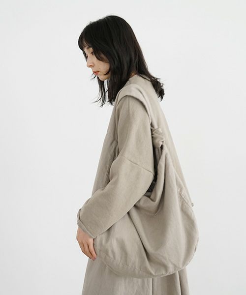 Mochi / home&miles.モチ / ホーム＆マイルズ.oblong bag [greige]