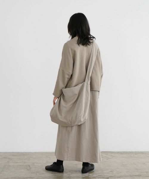 Mochi / home&miles.モチ / ホーム＆マイルズ.oblong bag [greige]