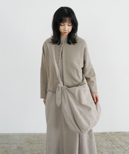 Mochi / home&miles.モチ / ホーム＆マイルズ.oblong bag [greige]