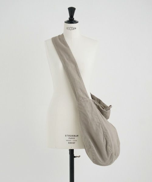 Mochi / home&miles.モチ / ホーム＆マイルズ.oblong bag [greige]