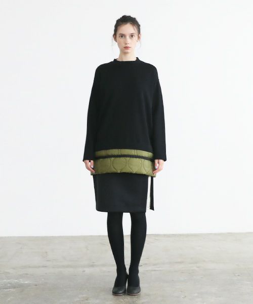 SWANLAKE スワンレイク.CREWNECK PULLOVER[CT-1409/BLACK]