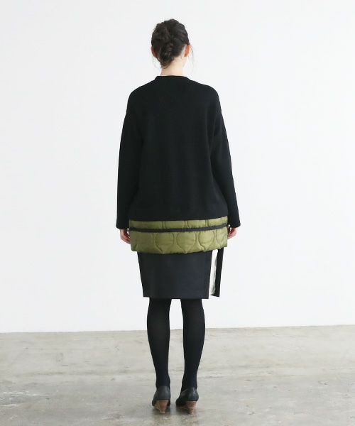 SWANLAKE スワンレイク.CREWNECK PULLOVER[CT-1409/BLACK]