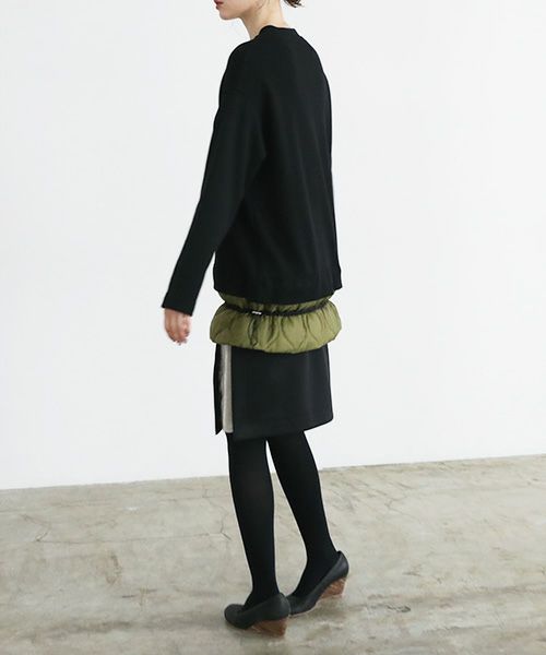 SWANLAKE スワンレイク.CREWNECK PULLOVER[CT-1409/BLACK]