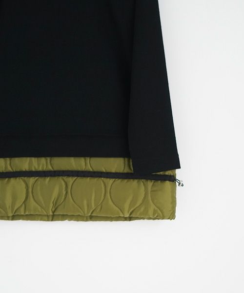 SWANLAKE スワンレイク.CREWNECK PULLOVER[CT-1409/BLACK]