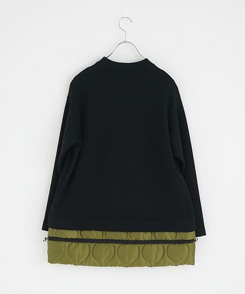 SWANLAKE スワンレイク.CREWNECK PULLOVER[CT-1409/BLACK]