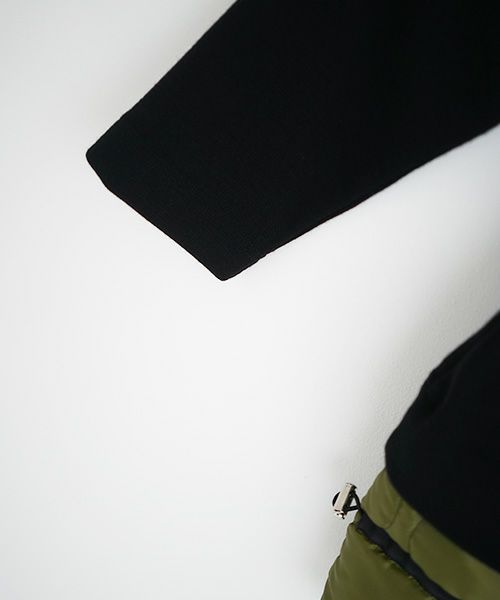 SWANLAKE スワンレイク.CREWNECK PULLOVER[CT-1409/BLACK]