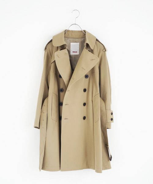 SWANLAKE スワンレイク.Circular trench coat[CO-734/BEIGE]