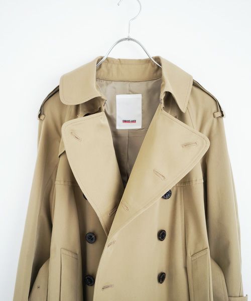 SWANLAKE スワンレイク.Circular trench coat[CO-734/BEIGE]
