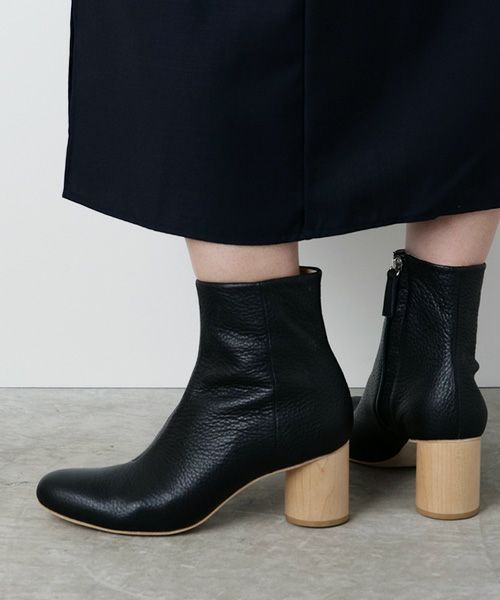 _Fot, フォート, wood heel boots 65_circle〇_