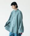 VUy.ヴウワイ.two slit shirt vuy-s22-s01[GREEN]_