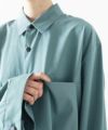 VUy.ヴウワイ.two slit shirt vuy-s22-s01[GREEN]_