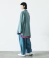 VUy.ヴウワイ.two slit shirt vuy-s22-s01[GREEN]_
