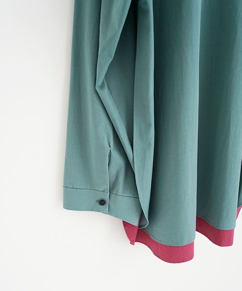 VUy.ヴウワイ.two slit shirt vuy-s22-s01[GREEN]_