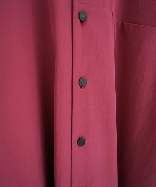 VUy.ヴウワイ.two slit shirt vuy-s22-s01[PINK]
