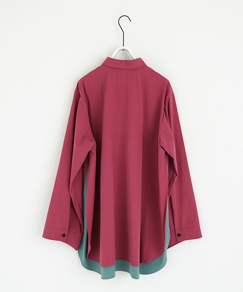 VUy.ヴウワイ.two slit shirt vuy-s22-s01[PINK]