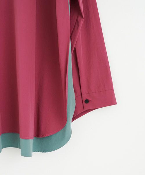 VUy.ヴウワイ.two slit shirt vuy-s22-s01[PINK]