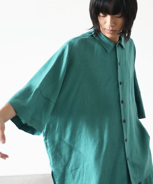 VUy.ヴウワイ.dolman shirt vuy-s22-s02[LIGHT GREEN]_