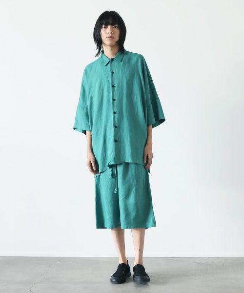 VUy.ヴウワイ.dolman shirt vuy-s22-s02[LIGHT GREEN]_