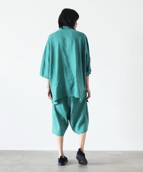 VUy.ヴウワイ.dolman shirt vuy-s22-s02[LIGHT GREEN]_