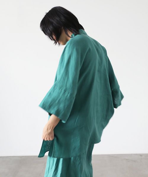 VUy.ヴウワイ.dolman shirt vuy-s22-s02[LIGHT GREEN]_