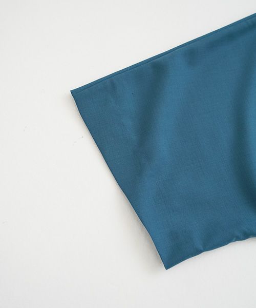 VUy.ヴウワイ.standcolor shirt vuy-s22-s03[BLUE GREEN]